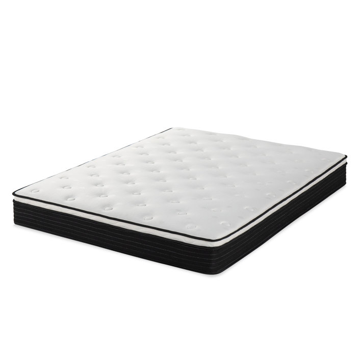 Wayfair Sleep™ 8" Medium Euro Top Innerspring Mattress & Reviews Wayfair